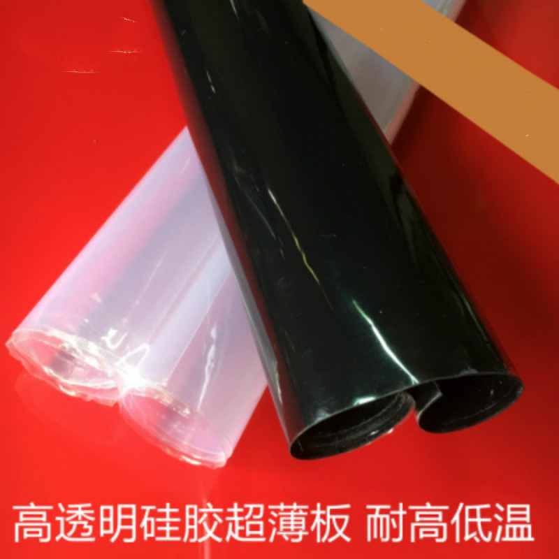 Clear Silicone Rubber Sheet Transparence Plate Mat High Temperature Resistance Film Virgin Silikon Rubber Pad 500x1000mm