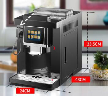 Calet mælkeskummer fuldautomatisk kaffemaskine fuldautomatisk kaffemaskine clt -q006- 007- delt envejstilpasning til dampkoger