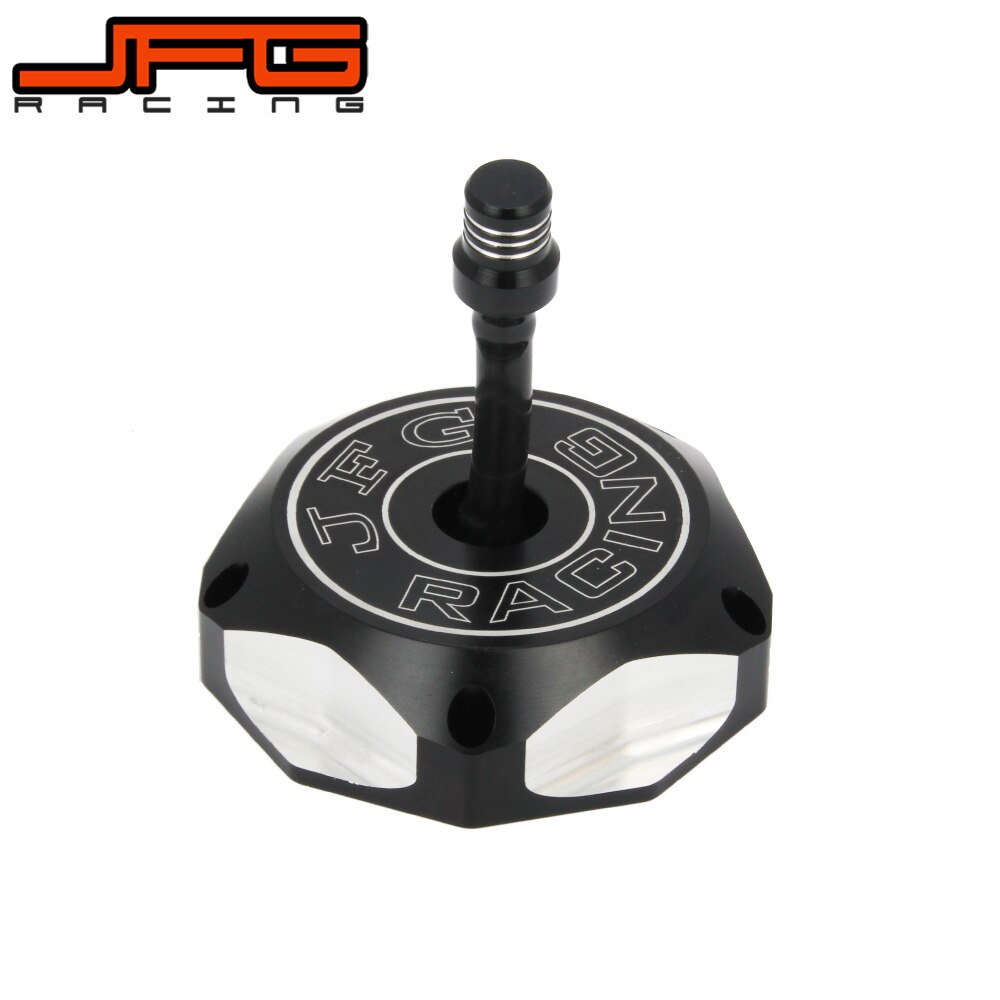 Billet CNC Gas Fuel Tank Cap For HUSQVARNA WR125 TC250 TE250 SM250R: black
