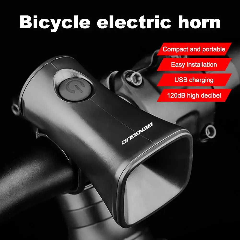 Fahrrad elektrische Hupe laute Warnung Sicherheit elektrische Glocke Polizei Sirene für Fahrrad Lenker Alarm Ring Glocke Roller Fahrrad Türklingel