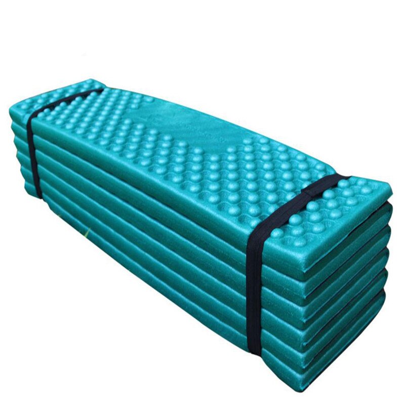 Camping Mat Ultralight Schuim Camping Mat Zetel Vouwen Strand Tent Picknick Mat Slapen Pad Waterdichte Outdoor Matras 190*57*1Cm: green