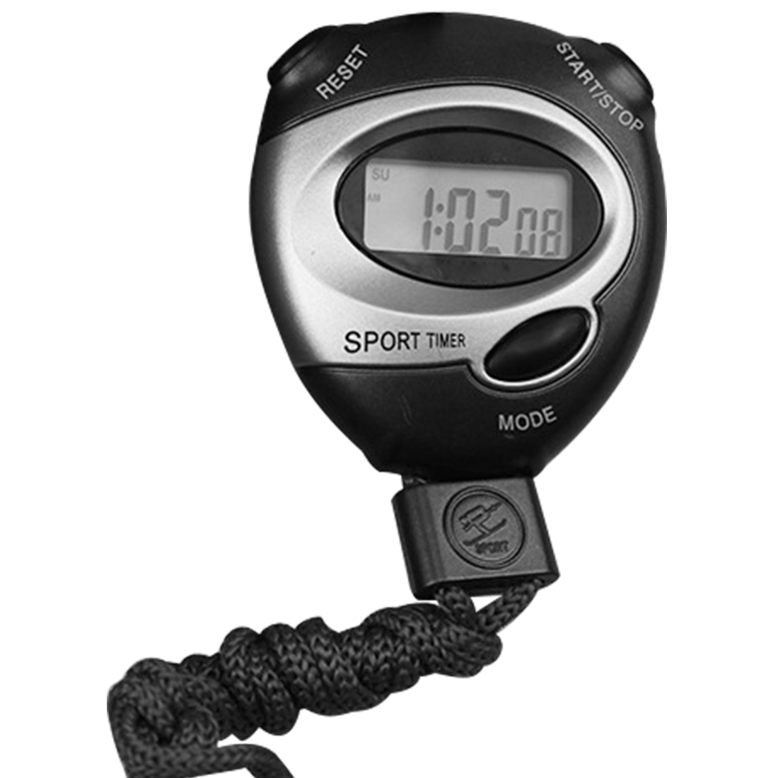 LCD Digital Handheld Sports Stopwatch Counter Timer Chronograph for Running