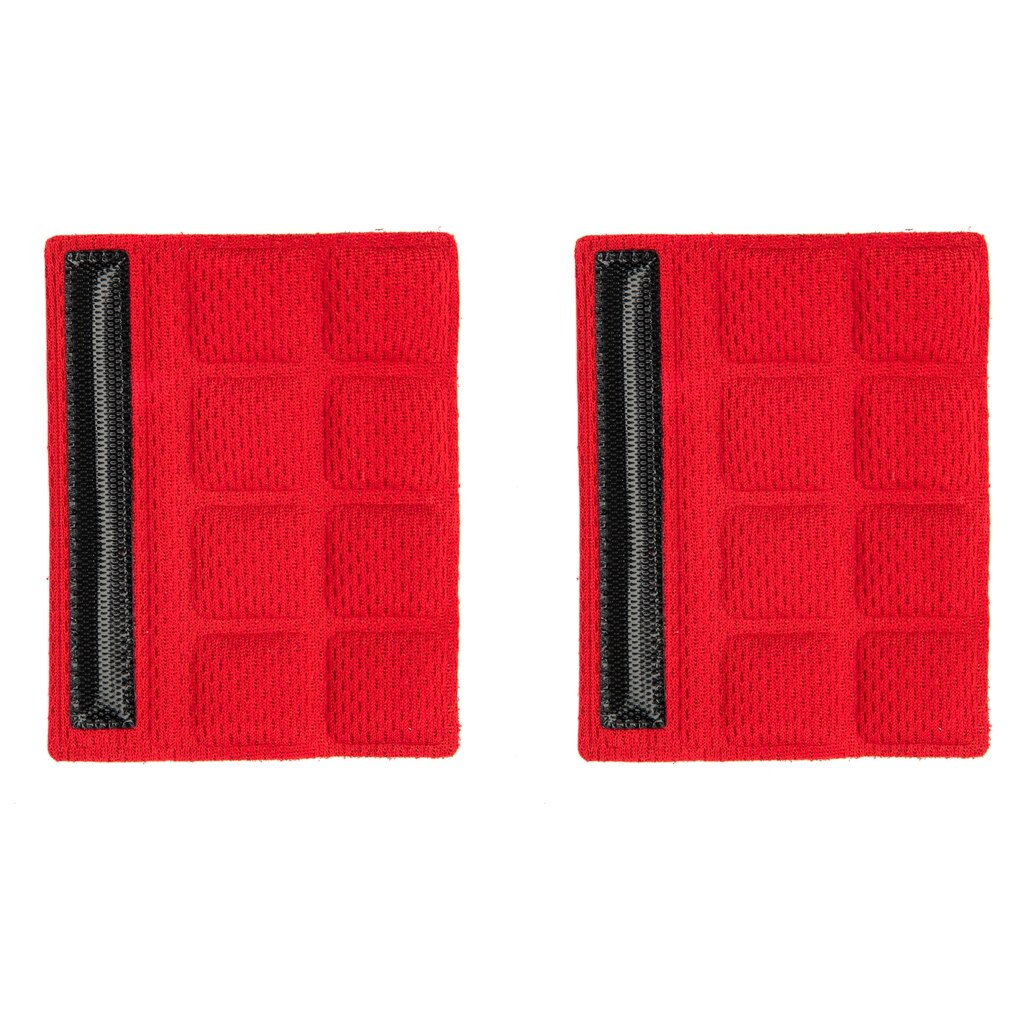 Helm Kin Pads Foam Pads Set Kinband Padding Vervangingen Universele Nylon Voor Cycling Bike Motorhelm: Red 2pcs