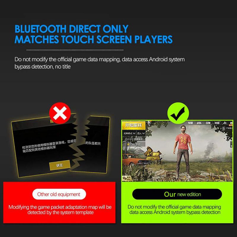 For Ios Android For BattleGrounds mobile game peace elite peripherals eat chicken throne Mouse Keyboard Kit Battledock Converter