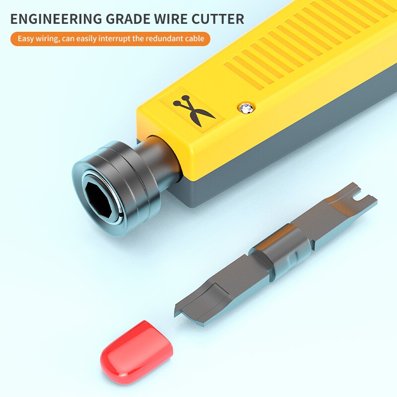 Rj45 Crimp Tool Set , 10 in 1 Portable Network Repair Box Cable Tester Plier Crimping Crimper Clamp RJ 45 Connectors Kit