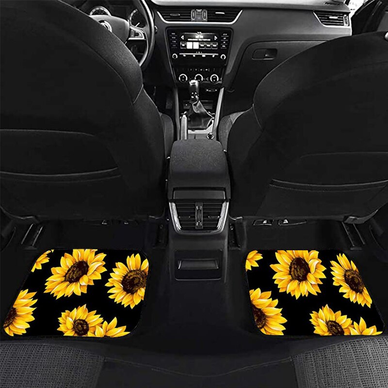 Aimaao Wolf-alfombrillas automotrices para mujer, coche, camión, SUV, ajuste Universal, para asientos delanteros y traseros, para VW y Toyota