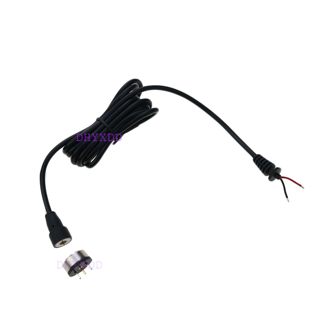 1 Set USB Adapter Magnet Spring-Loaded Pogo Pin Connector to Fast Charging Magnetic Data Cable 24V 2A Power Cord: Lavender