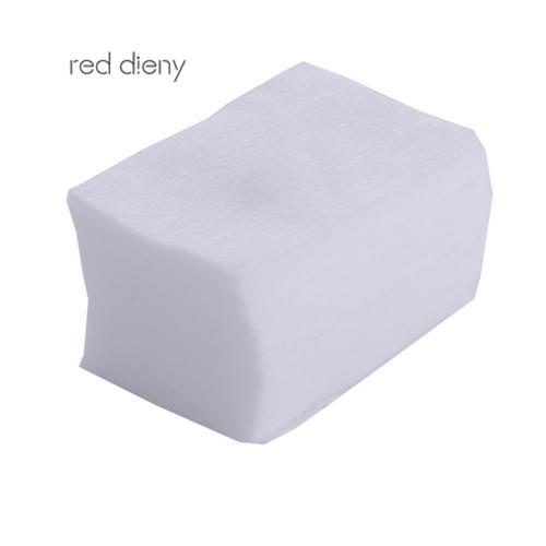 900 stuks / verpakking ontladingshanddoek wegwerp katoenen servetten voor nagels manicure tools polijsten gemakkelijk met opp verpakking