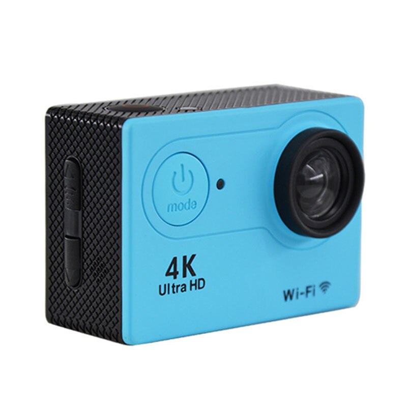 H9 Ultra Hd 4K Actie Camera 30M Waterdichte 2.0 'Scherm 1080P Camera Go Extreme Pro Cam groothoek Outdoor Rijden Recorde: blue