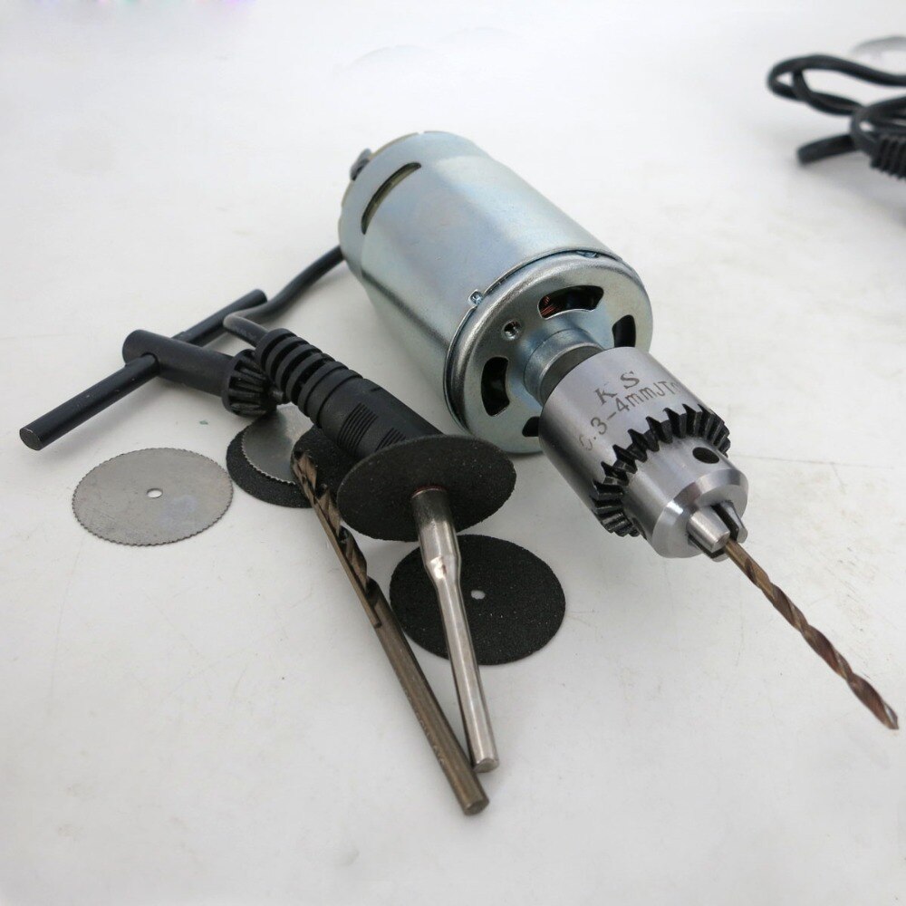 Taladro eléctrico de , herramienta de alto torque, 12V, 550, modelo, bricolaje,