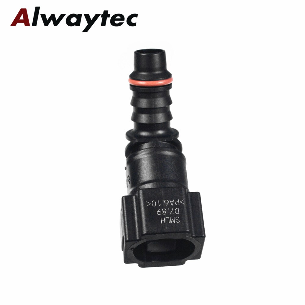 2 button 7.89mm nylon fuel line quick connector, saving fuel hose connectors, fuel connector
