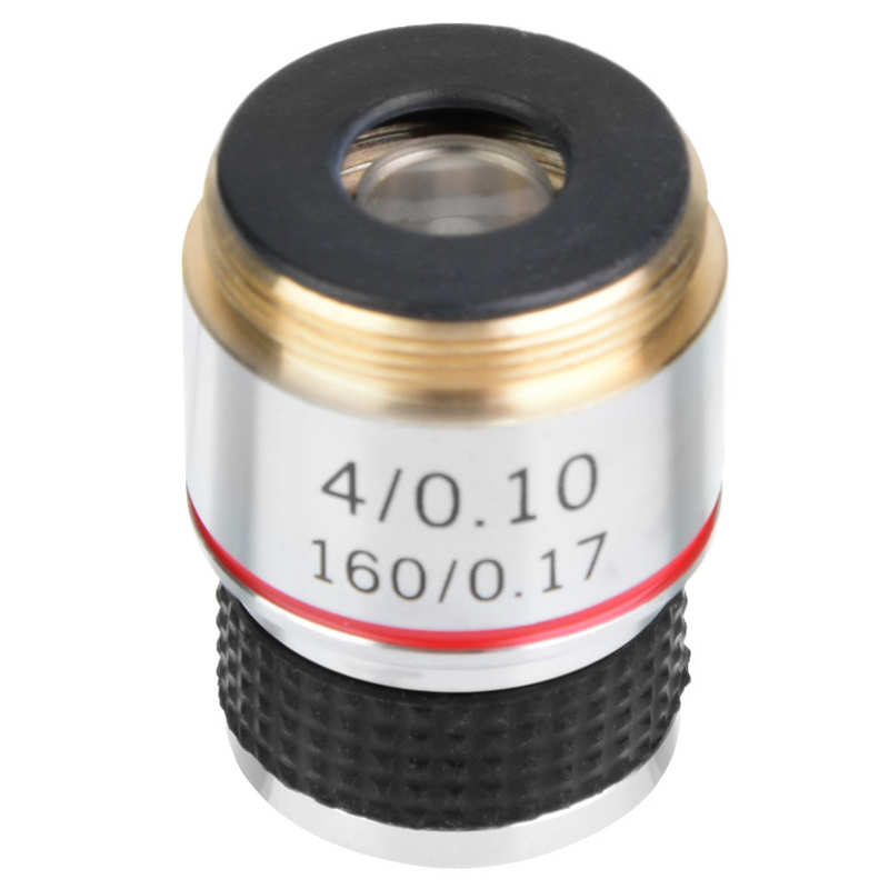 Biological Microscope Achromatic Objectives Lens 160/0.17