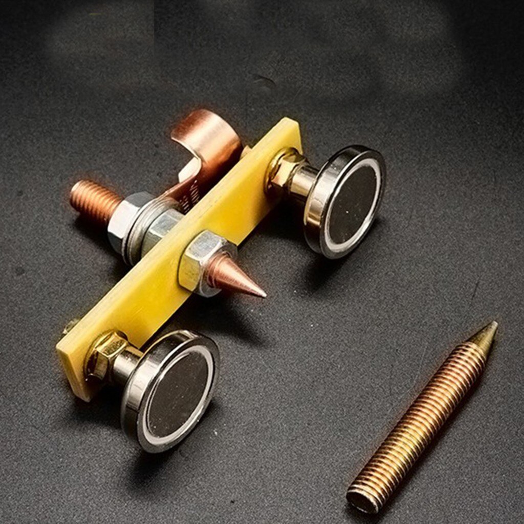 Magnetic Welding Clamp Coppers Small Magnetic Welding Magnet Ground Clamp Holder welding tools escuadra magnetica para soldar