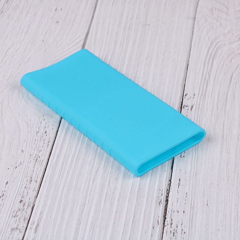 Silikon Schutz fallen Abdeckung Für Xiaomi Energie Bank 2 10000 MAh Dual USB Hafen Haut Hülse Ärmel Für Energie Bank