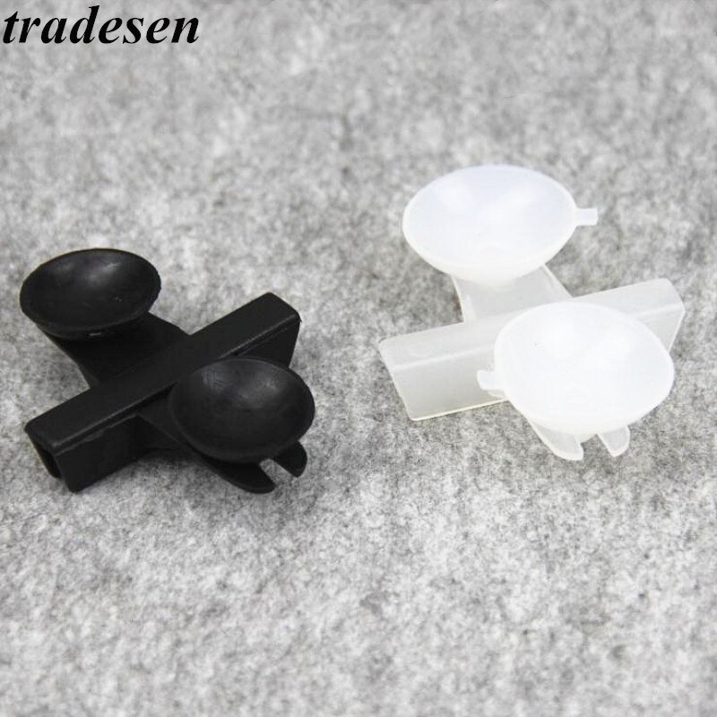 1 stk akvarium fisketank skille sugekopp skillevegg svart gjennomsiktig plast ark holder fisk produkt