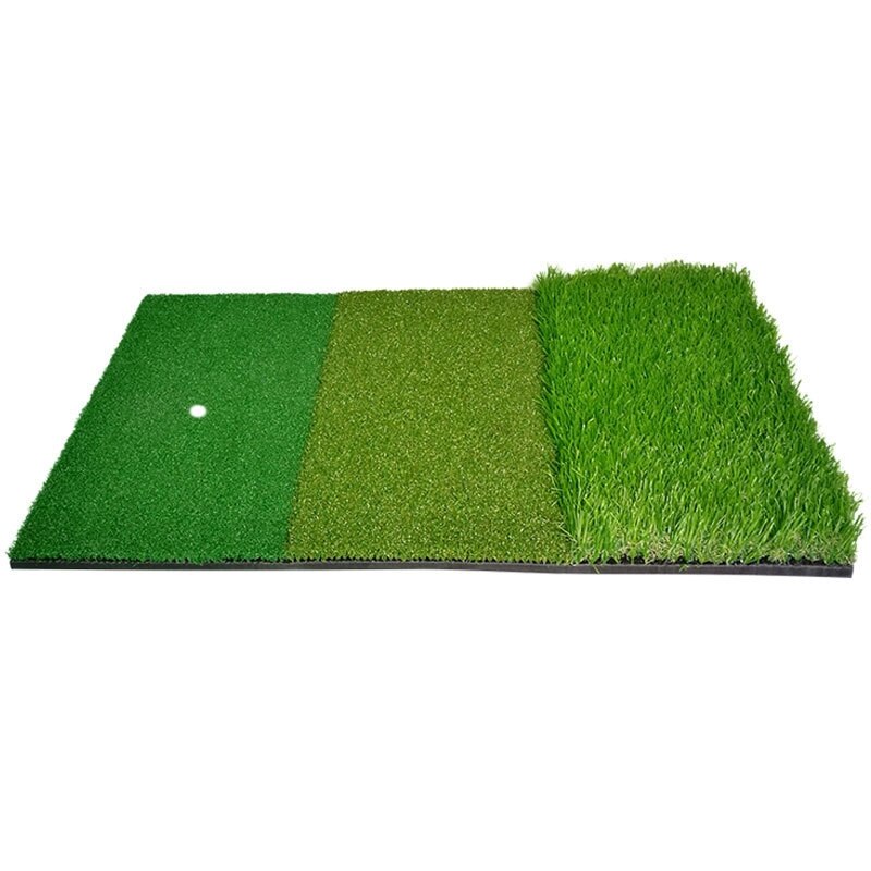Golf Praktijk Mat Raken Mat Voor Outdoor Indoor Golf Training Aids Groen 3 Kleuren Lange En Korte Gras 40X60cm