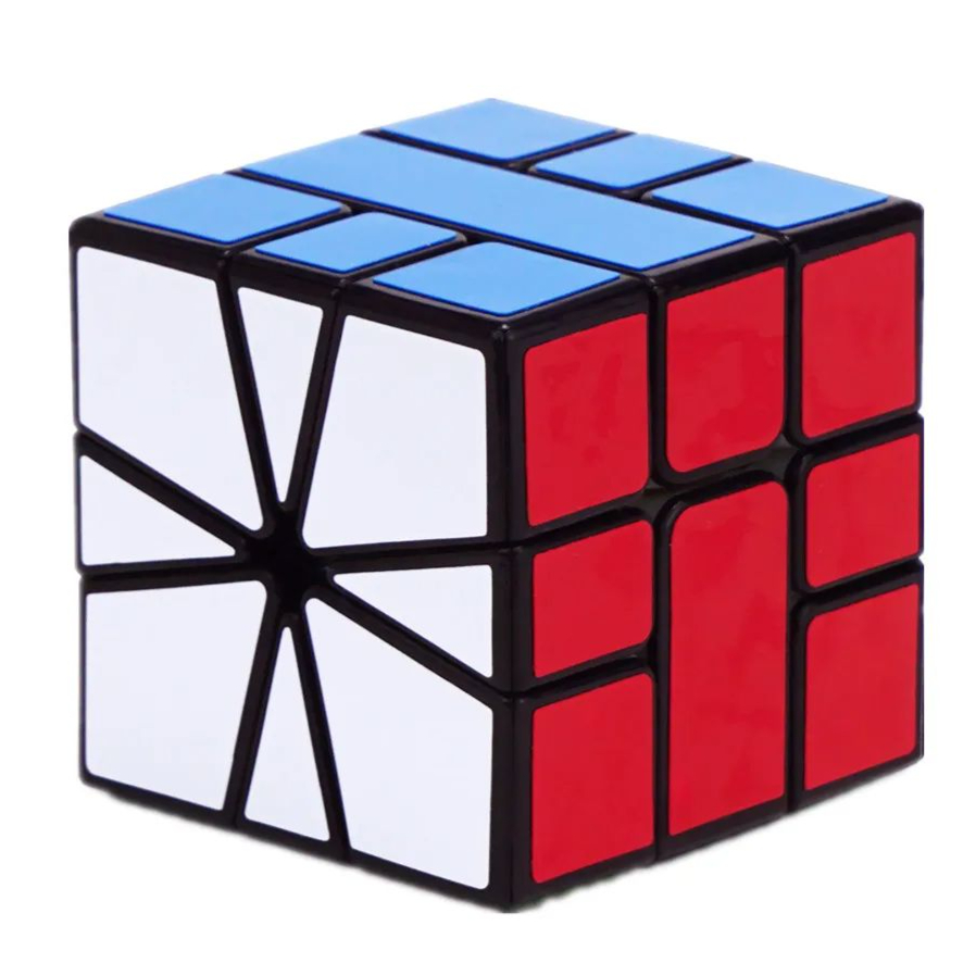 QIYI-Cubo mágico de velocidad 3x3x3 4x4x4 5x5x5, rompecabezas, pegatinas negras, Cubo mágico, Educación, aprendizaje, Cubo mágico, juguetes para niños: Amarillo claro