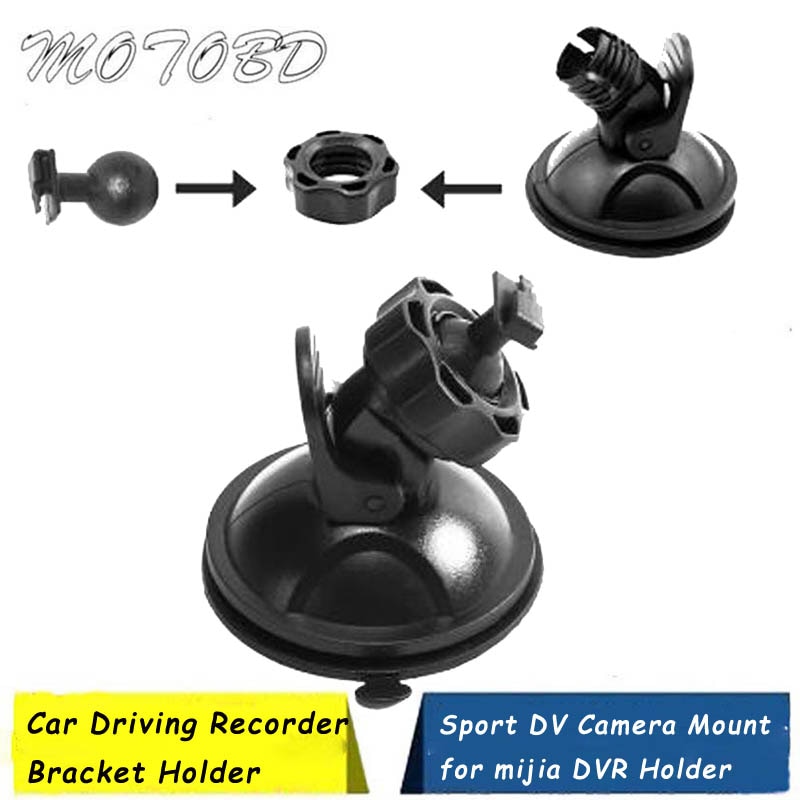Houder Sport Dv Camera Mount Voor Mijia Auto Houder Accessoires Auto Rijden Recorder Beugel Autohouder Dvr 1Pcs