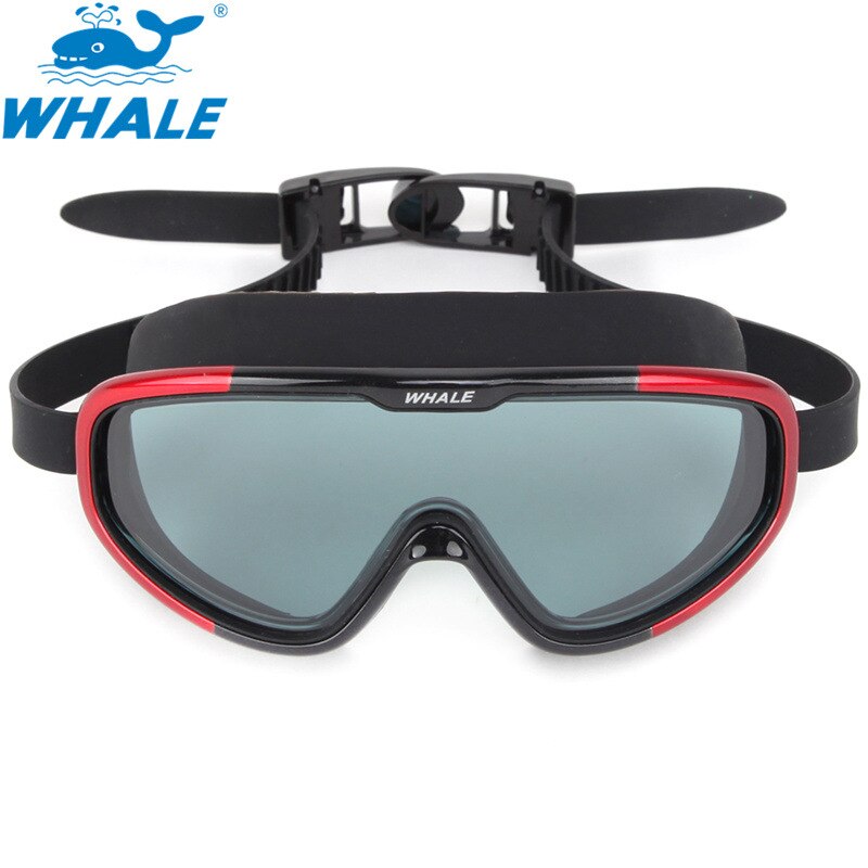 Baleine-lunettes de natation professionnelles, en Silicone, souples, étanches, Anti-buée, anti-uv, pour hommes et femmes