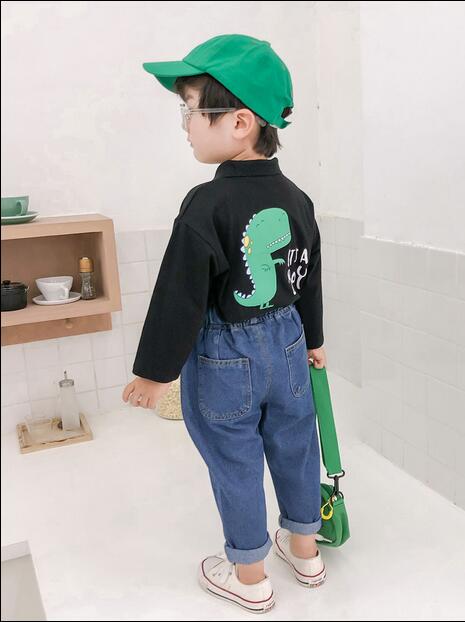 Chico jeans niños jeans chicos pantalones denim Pantalones coreanos niños jeans chicos pantalones vaqueros sueltos para chicos chico s niño ropa