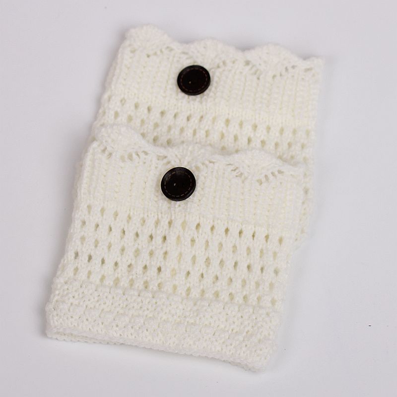 Bonito calentador de piernas para invierno, botas altas para mujer, calentadores de pierna para botas, calentadores de piernas para mujer, botas para damas, calcetines, botas tejidas: Blanco