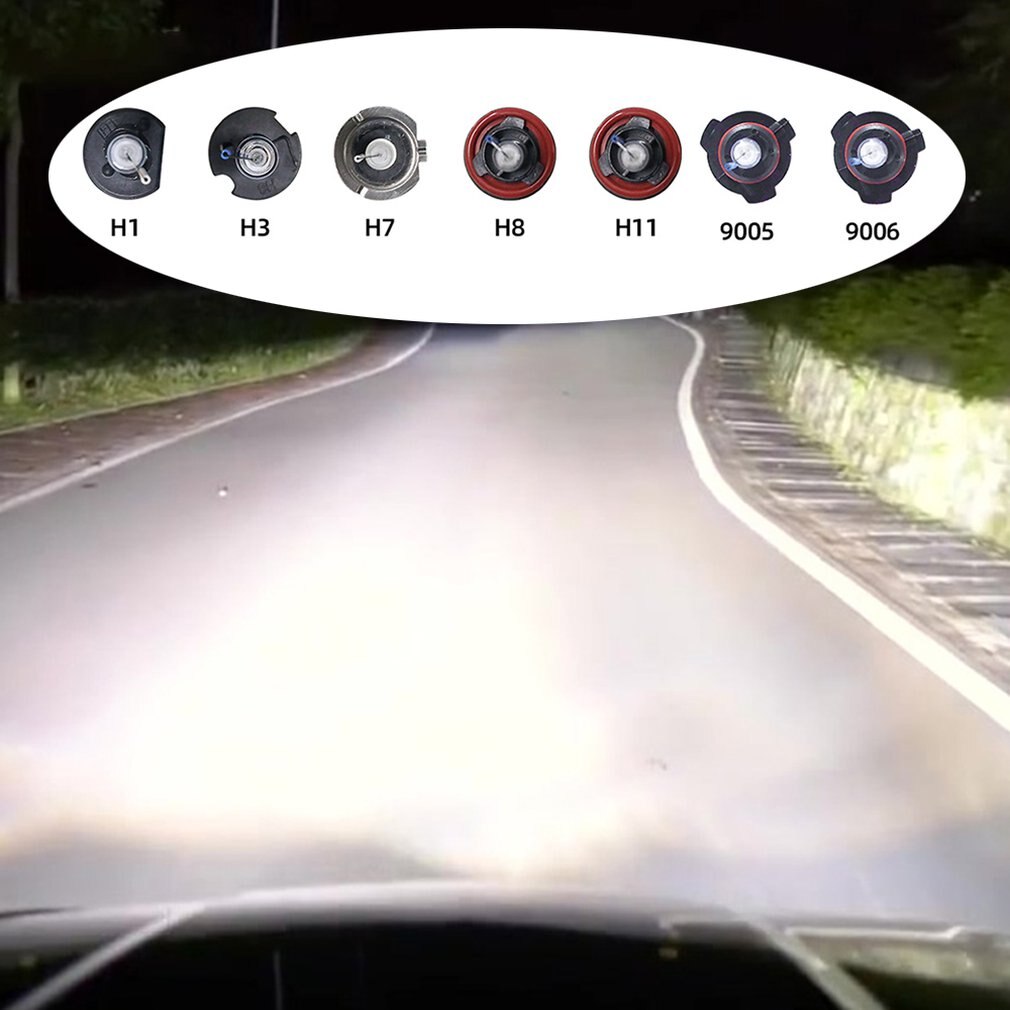 2 stk bilkøretøj bil skjult xenon lampe lys buld 9005 3000k-15000k fastgørelse udskiftning biltilbehør