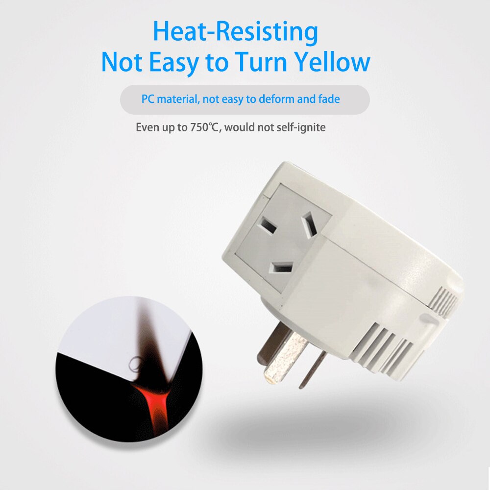 220V 2000W household Digital Temperature Controller Plug Socket Temp Adjustable Thermostat Switch with Remote Controller