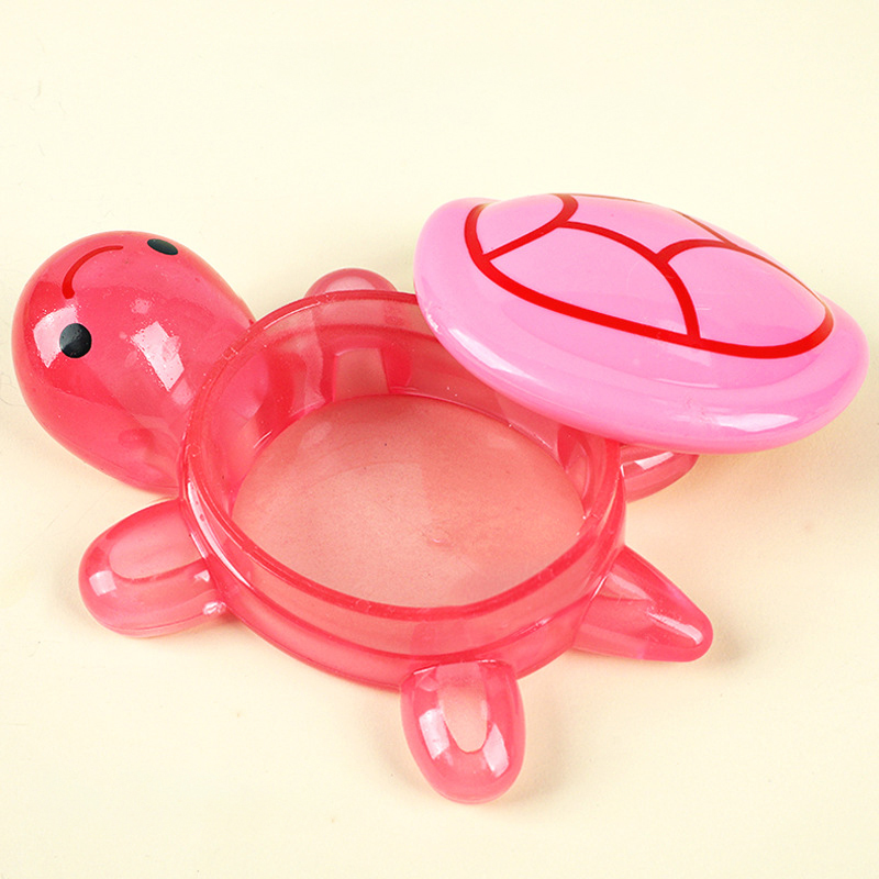 Cute Cartoon Luminous Turtle Storage Box Home Decor Resin Crafts Glowing Small Turtle Toy Storage Case Ornaments Decoration: light green