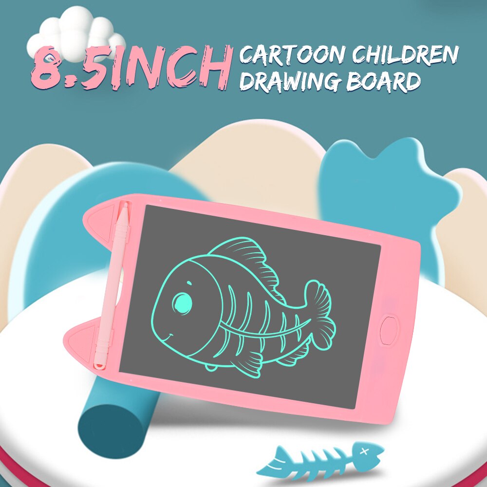 8.5 Inch Smart LCD Writing Tablet Electronic Notepad Drawing Graphics Monochrome Handwriting Pad Board With Colorful Display