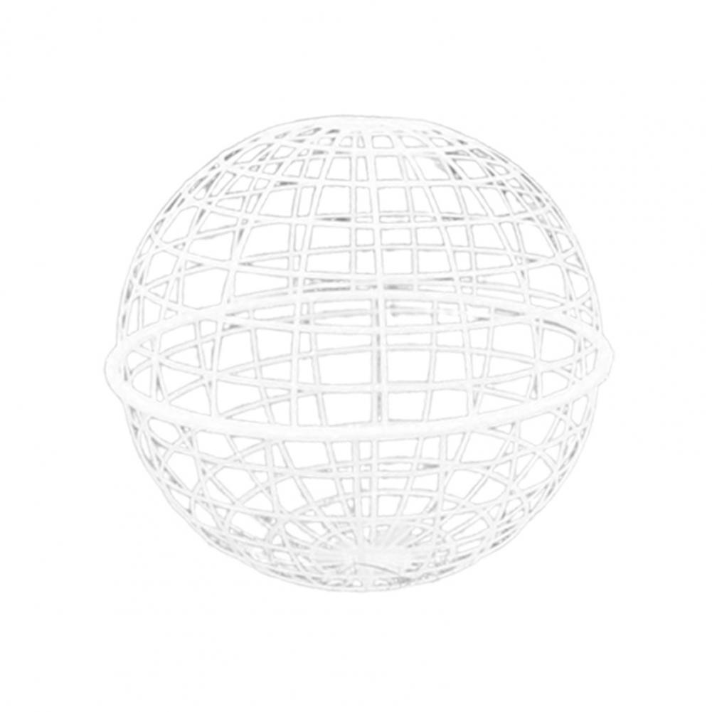 Ball Shaped Movable Chicken House Rollable Poultry Enclosure Round Hutch Plastic Chicken Rolling Cage for Chicks Rabbits Birds: WHITE