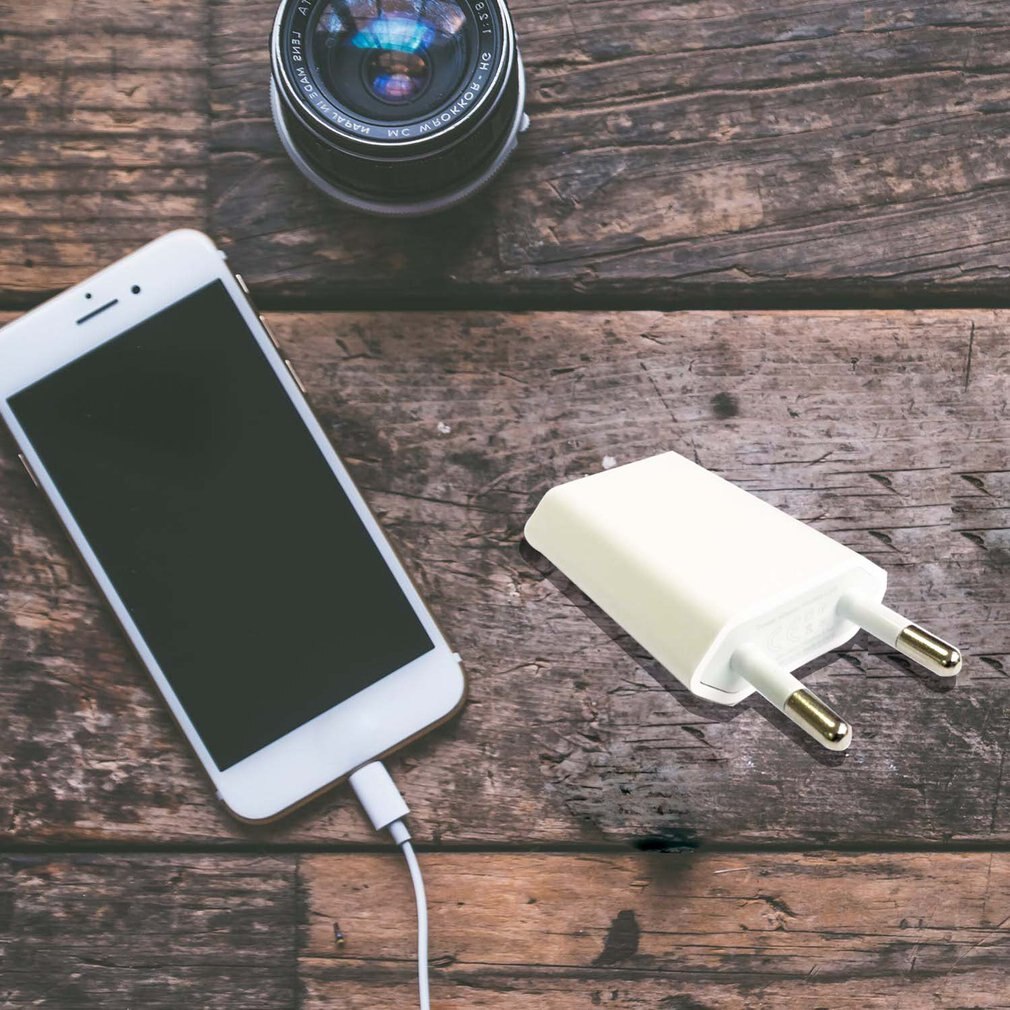 Universal Round Head Mobile Phone European Standard Socket Usb Charger European Charging Socket Charger