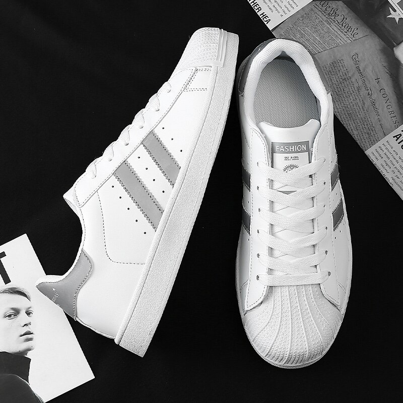 Mannen Witte Skateboard Schoenen Superstar Sneakers Skate Schoenen Leisure Skateboarden Schoenen Mannen Board Trainers Stan Sneaker Casual