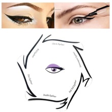 6 in 1 eyeliner ritmall kort kosmetiska verktygssatser smokey cat eyes sminktillbehör nybörjare