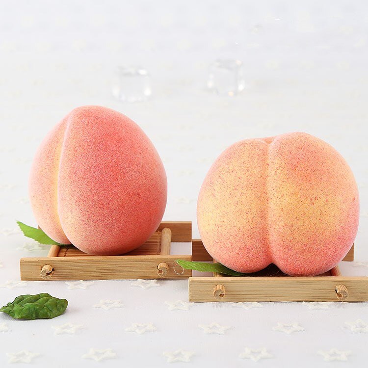 5pcs Artificial Fruit Peach Kindergarten Garden Family Kitchen Decoration Handwork DIY Fruit Peach Decoracion Para Cumplea Os