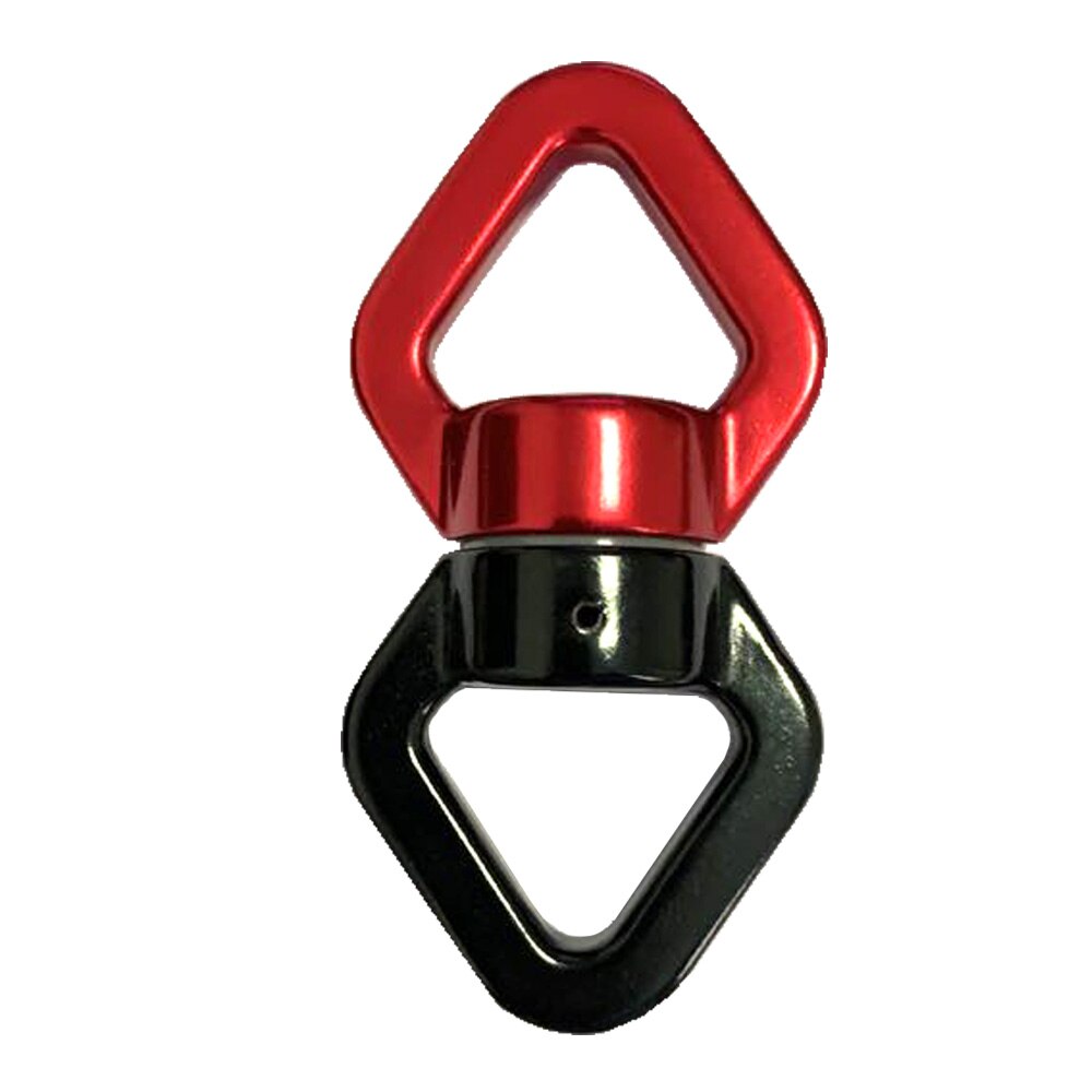 30KN Climbing Ball Bearing Swivel Connector Rope Rotating Anchor Safety Rotational Rope Connector for Rock Climbing Aerial Dance