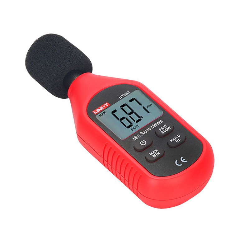 UNI-T UT353 Mini Digital Sound Noise Level Meter Decibel Monitoring Indicator Testers 30 ~ 130dB