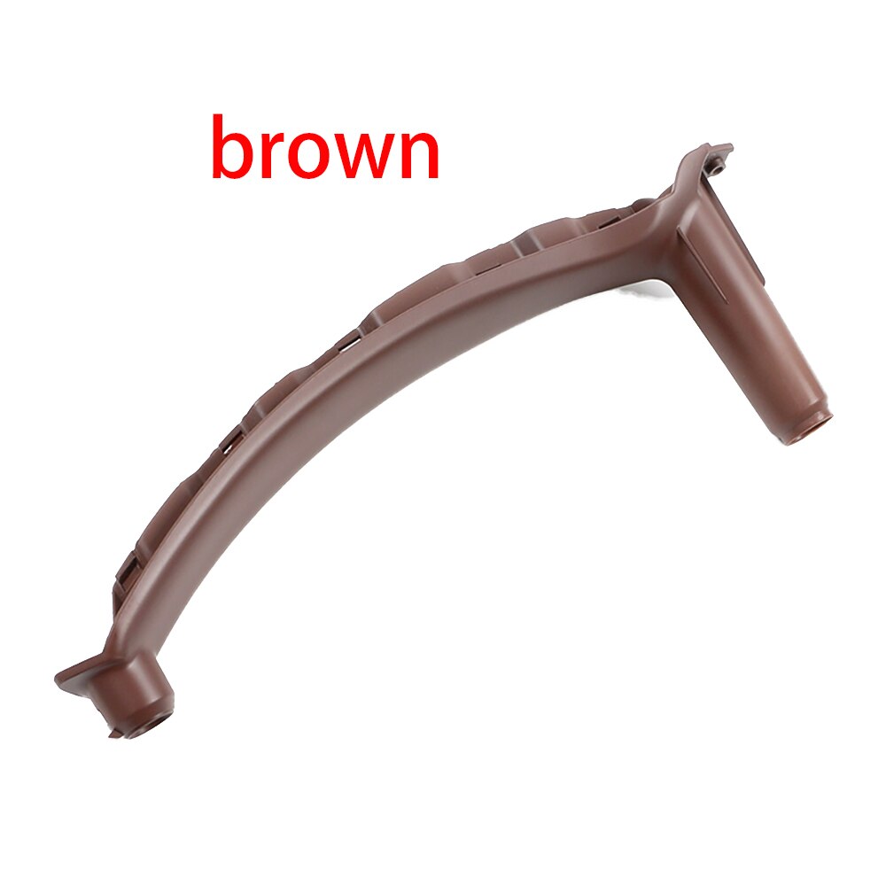 Manija de Panel de puerta interior para coche derecho de , 1 Uds., embellecedora de tirar para BMW E70 X5 E71 E72 X6 SAV, accesorios para coche: Brown