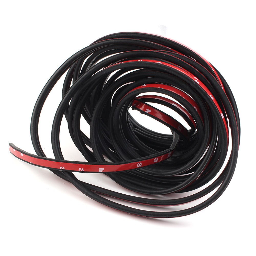 10M 33FT B-Shape Trim Rubber Strip Universal Auto Door Edge Seal Hollow Weather Strip