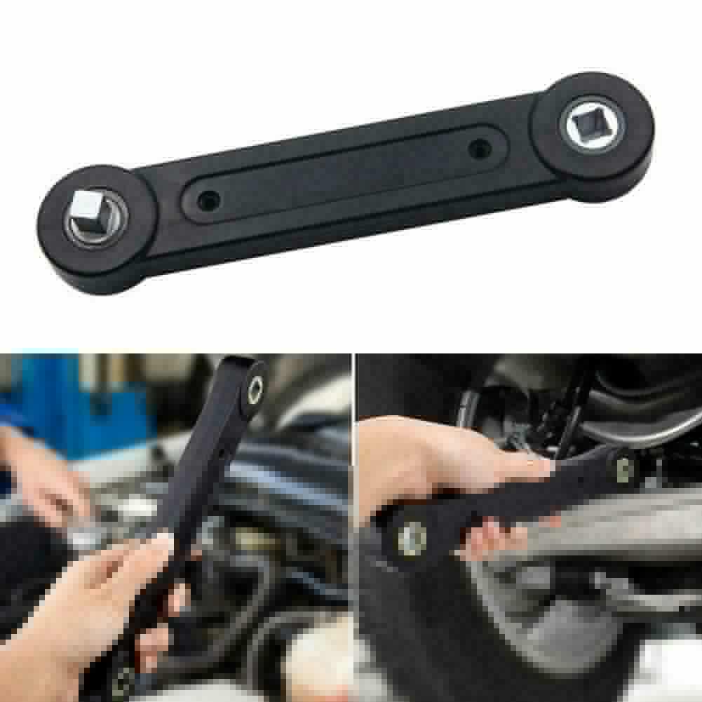 Universal Extension Wrench 3/8'' Extender Adaptor Bar Handle Works Impact Driver for Hard-to-reach Areas Home Car Repair Tools