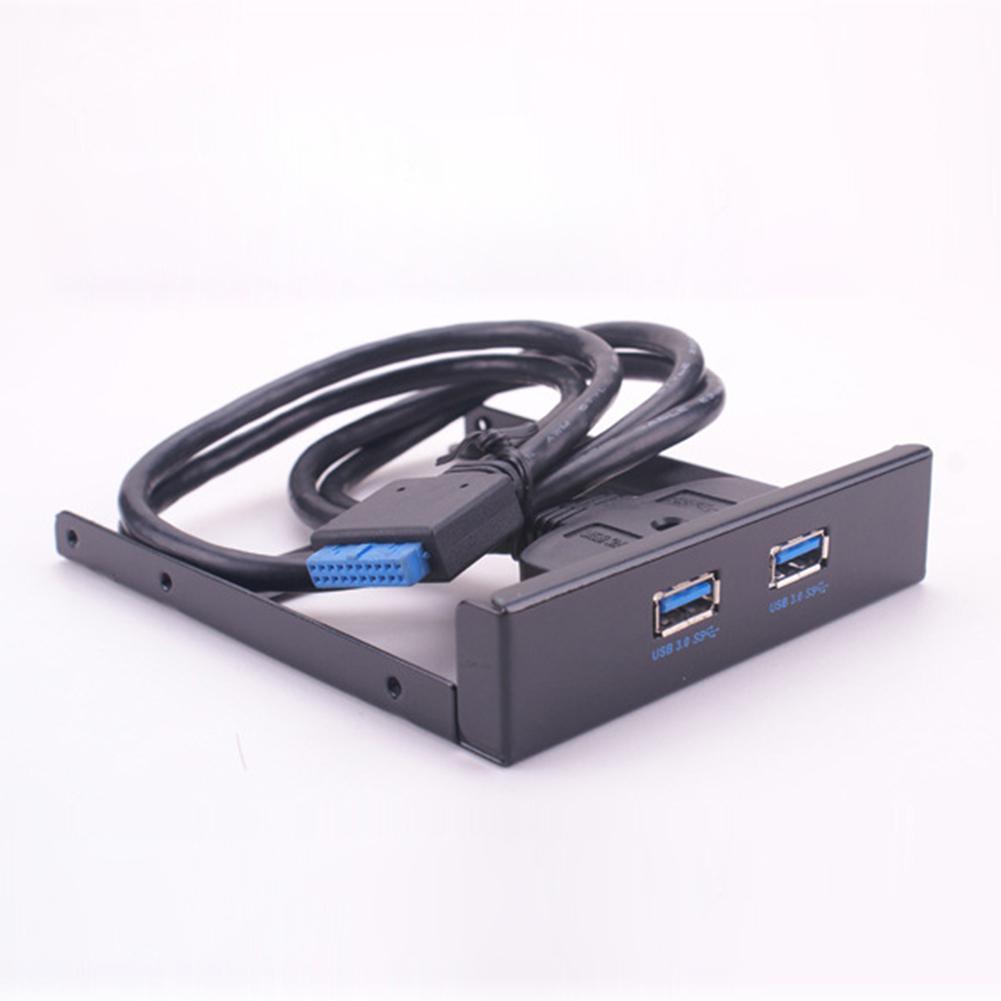 EastVita Desktop PC Front Floppy Drive 19/20 Pin zu USB 3.0 Frontplatte Extender Panel r20