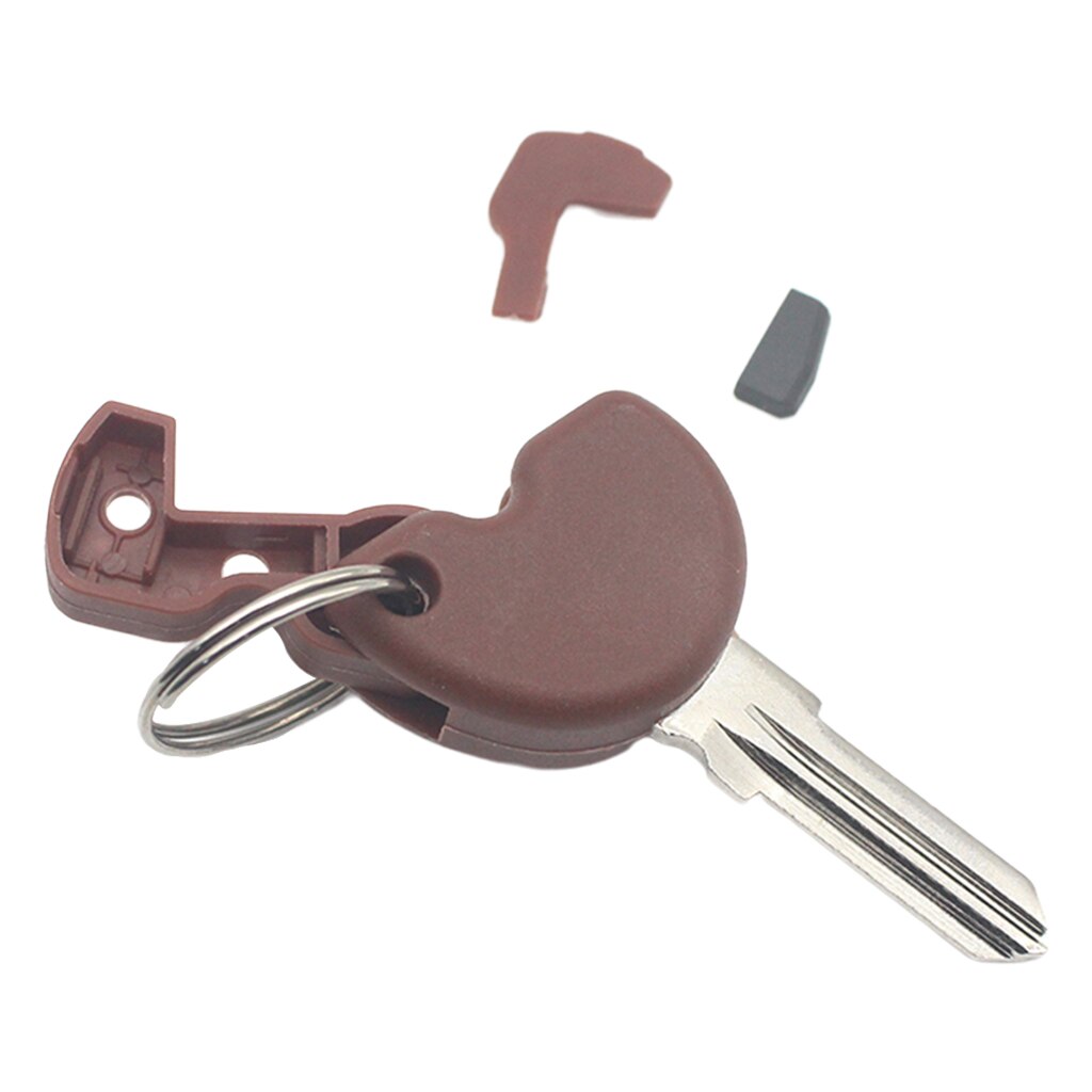 Motrobike Blanco Sleutel + Transponder Chip Vervanging Fit Voor Piaggio Vespa