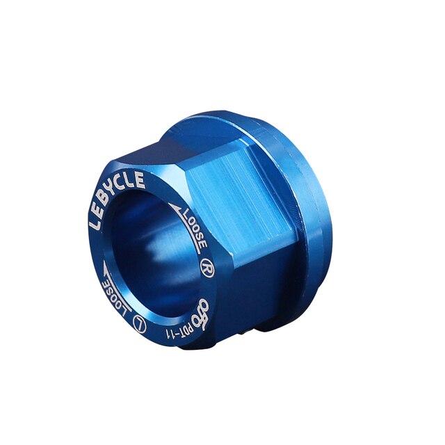 10T Fahrrad Pedal Achse Welle Demontage Verloren Werkzeug sperren Bolzen Für Shimano M520/M8040/M8140/M820/M828 Fahrrad Zubehör: Blau