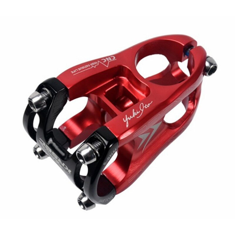KRSEC CNC Aluminium kurz Stengel 50mm MTB XC Behälter Fahrrad Fahrrad Lenker Vorbau 28.6*31,8mm Ultra-licht Fahrrad Stengel Radfahren Zubehör: 03