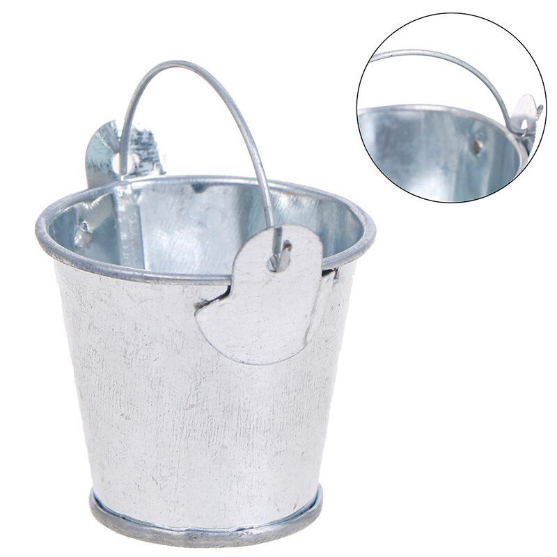 Simulation Metal Mini Shovel ＆ Simulation Bucket For RC Simulation Climbing Car Decoration ~