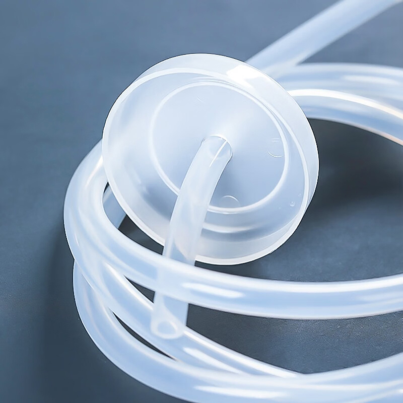 Accesorios para dispensador de agua, tubo de silicona, manguera de succión automática Flexible, tubo de entrada Universal de grado alimenticio, 1 Juego
