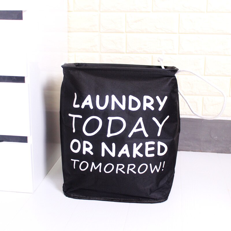 SDARISB Bathroom Family Laundry Basket Folding Cotton Foldable Large Oxford Cloth Grey Toy Laundry Basket: Light Grey