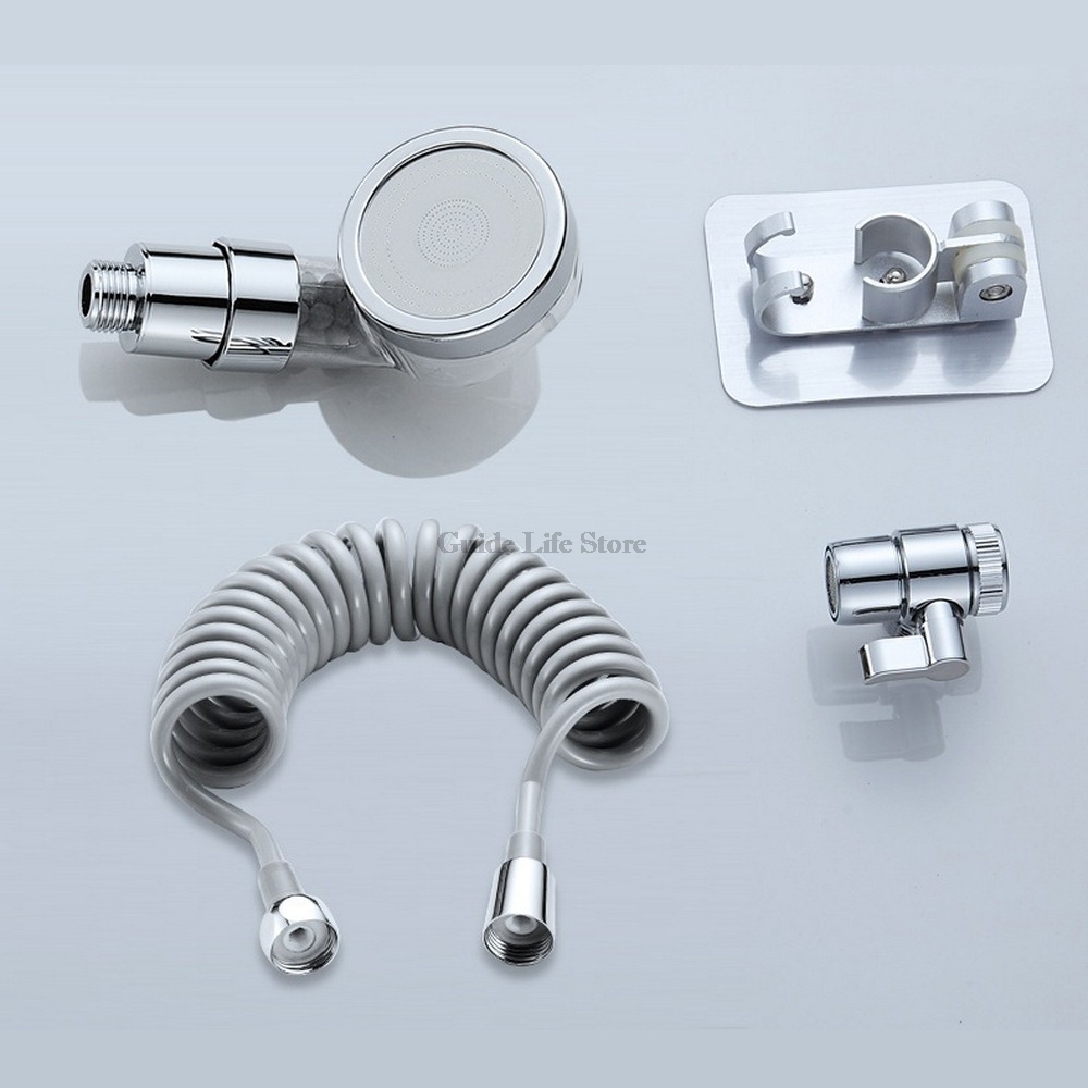 Washbasin basin faucet external shower toilet handheld filter telescopic small sprinkler set shampoo room artifact