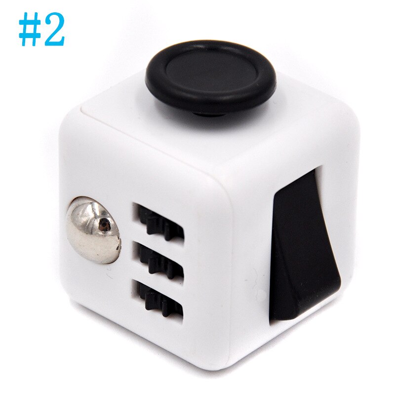 Stress Relief Cube Anti-stress Spielzeug Erwachsene Büro Schreibtisch Finger Spielzeug Dekompression Würfel Spinner Angst Autismus Reliever: H