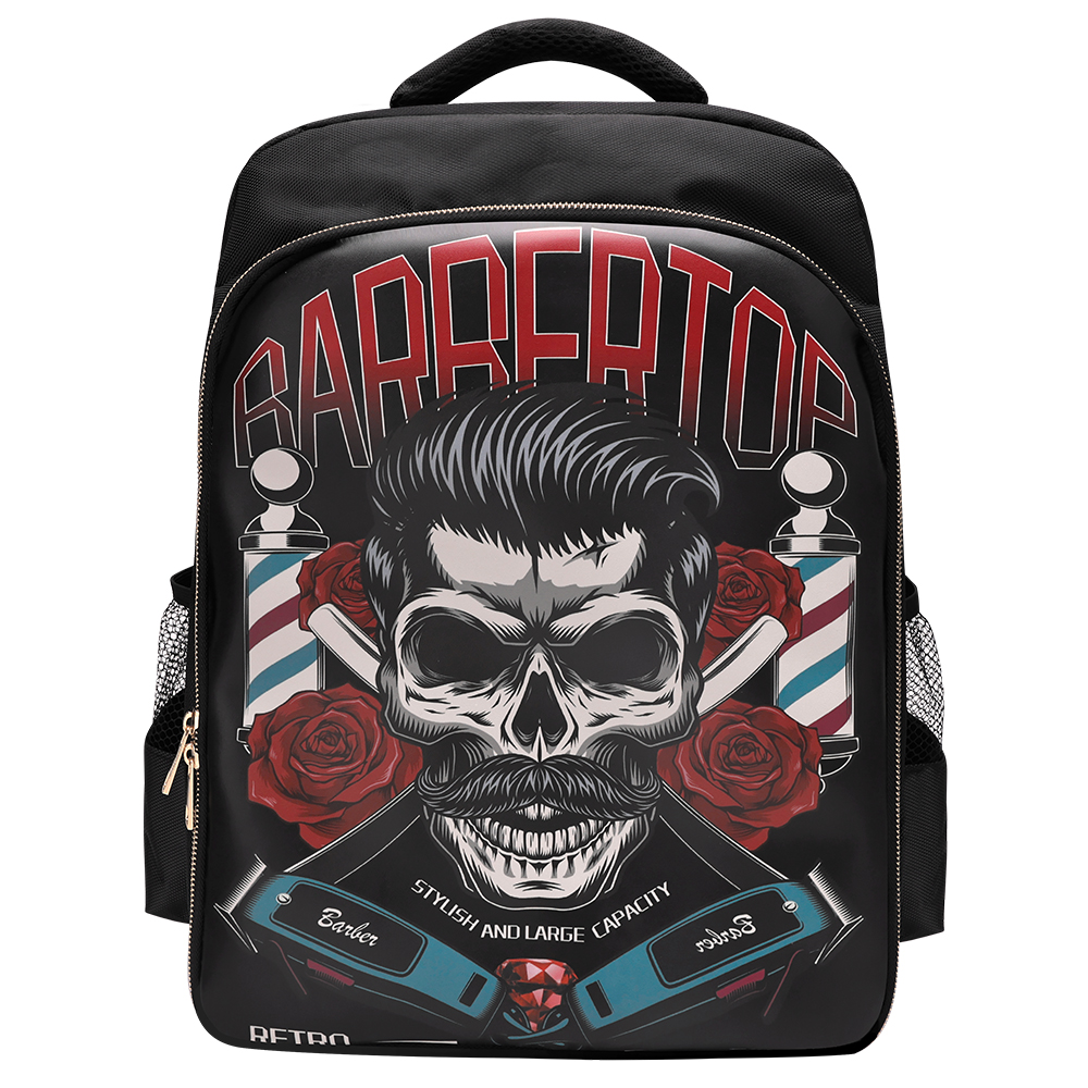 Friseurtaschen-Organizer für Haarschneidemaschinen, tragbare Haarschneidetaschen und Koffer für Männer, Rucksack, hohe Kapazität, Friseurbedarf, Werkzeuge, Aufbewahrung ﻿: verrotten