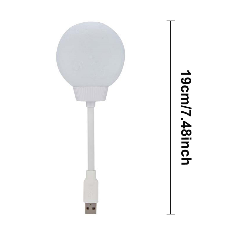 Mini usb led natlampe med fjernbetjening, dæmpbar sengelampe, bærbar lampe til børn, soveværelse, børneværelse: Gul / Mørkegrøn